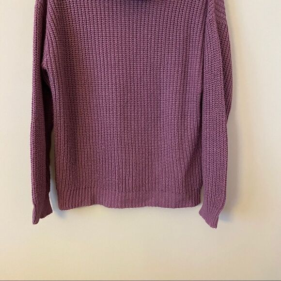 Ae-Don't Ask Why-Looped Knit Turtleneck Sweater - Picture 4 of 7